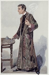 Sherlock Holmes, Caricatura da Vanity Fair dell