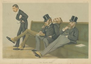Spencer-Churchill, Balfour, Drummond-Wolff e Gorst da Leslie Matthew Ward