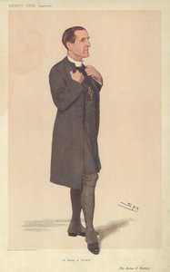 Il Vescovo di Stepney, un vescovo di decisione, 19 aprile 1906, caricatura di Vanity Fair da Leslie Matthew Ward
