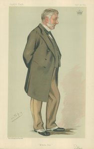 Il conte di Stair, White Dal, 22 settembre 1883, caricatura di Vanity Fair da Leslie Matthew Ward