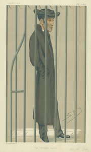 Il Reverendo Arthur Tooth, Il Martire Cristiano, 10 febbraio 1877, caricatura di Vanity Fair da Leslie Matthew Ward