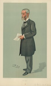 Il Dott. On. Sir John Gordon Sprigg, Il Capo, 16 settembre 1897, caricatura di Vanity Fair da Leslie Matthew Ward