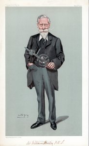 William Crookes, fisico e chimico britannico, 1903 da Leslie Matthew Ward