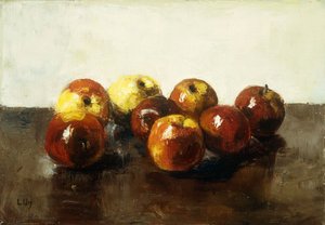 Natura morta di mele da Lesser Ury