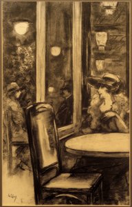 Al Café Bauer da Lesser Ury