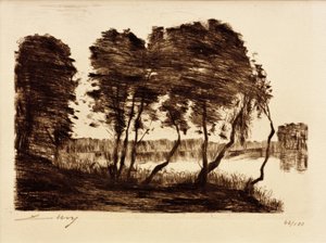 Schlachtensee I da Lesser Ury