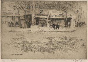 Café du Rond Point da Lester George Hornby