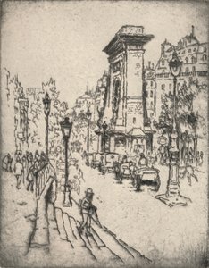 La Porta St Denis, 1915 da Lester George Hornby