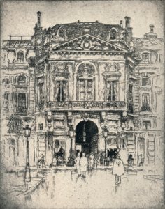 La Porte de Valois, Palais-Royal, 1915