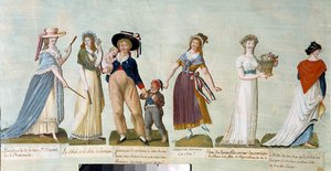 Rivoluzione francese del 1789: moda femminile nell