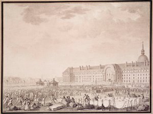 Rivoluzione francese: presa delle armi agli Invalides il 14/07/1789