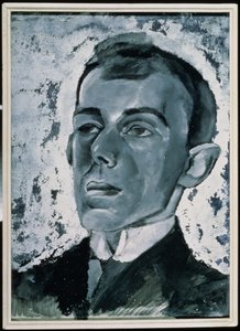 Ritratto del Poeta Ossip Mandelstam (1891-1938) da Lev Aleksandrovitc Bruni