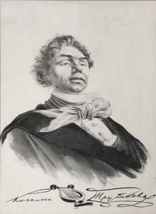 Ritratto di Kozma Prutkov da Lev Felixovich Lagorio