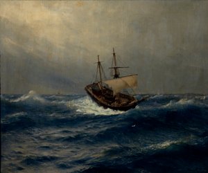 Tempesta sul mare