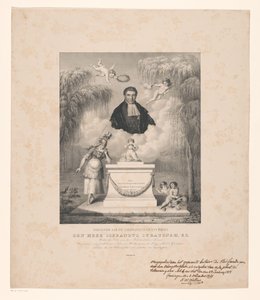 Ritratto di Sibrandus Stratingh da Levi Michiel Bendix
