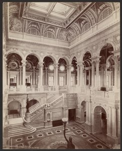 Biblioteca del Congresso: Sala della Grande Scala da Levin C. Hardy