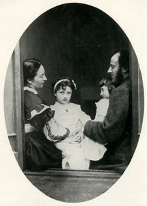 Effie Gray, John Everett Millais, e le loro figlie Effie e Mary, 21 luglio 1865, 1948
