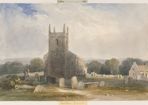 Chiesa di Caldon, c.1830-1840 da Lewis John Wood
