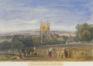 Chiesa di Cheddleton da Lewis John Wood