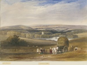 Greenway Bank: acquerello, nd [c1830-1840] da Lewis John Wood