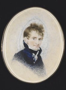 Ritratto di Paul Peckham, c.1810-20 da Lewis Peckham