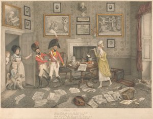 Il bambino viziato, Scena V da Lewis Vaslet