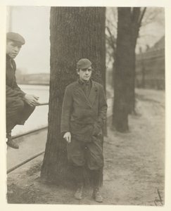 Ragazzo della stanza della candeggina, Leon Halcourt, 16 anni, Lawrence, Massachusetts da Lewis Wickes Hine