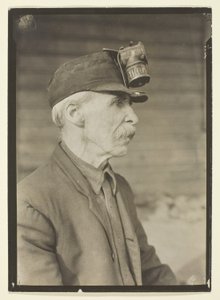 Minatore di carbone inglese da Lewis Wickes Hine