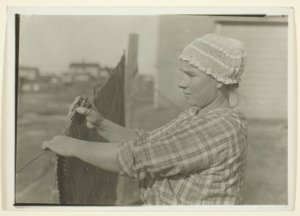Moglie di un minatore slavo, New Dubois, Pennsylvania da Lewis Wickes Hine