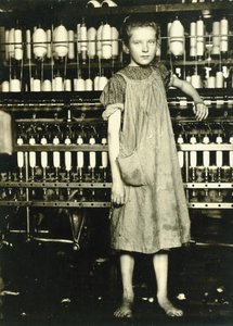 Filatrice da Lewis Wickes Hine