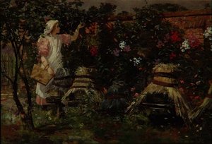 Ragazza e alveari da Lexden L. Pocock