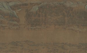 Capanna del pescatore al Monte Xisai, ca. 1170 da Li Jie