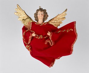 Decorazione natalizia con angelo da Unbekannt Unbekannt