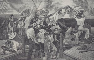 Morte di James Lawrence da Unbekannt Unbekannt