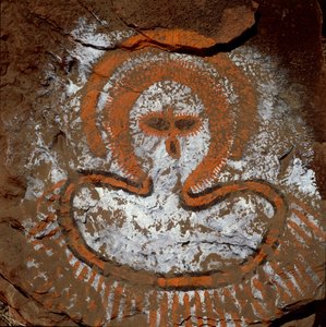 Rappresentazione di Wandjina, Australia da Unbekannt Unbekannt