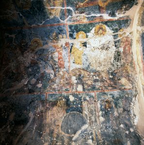 Affreschi sul soffitto del monastero di Agios Georgios, Diavaide, Creta, Grecia da Unbekannt Unbekannt