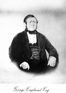 George England, costruttore di locomotive inglese, metà XIX secolo da Unbekannt Unbekannt