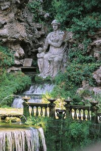 Italia, Regione Lazio, Provincia di Roma, Tivoli, Villa Adriana, Fontana dell