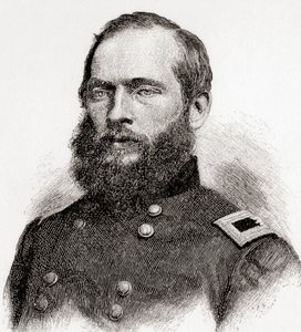 James Abram Garfield, da The Century Magazine, pubblicato 1887 da Unbekannt Unbekannt