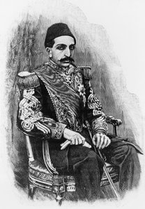 Ritratto di Abdul Hamid II, 34º Sultano dell