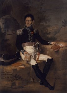 Ritratto di Antonio Bonfanti, generale italiano, dipinto di Zeni