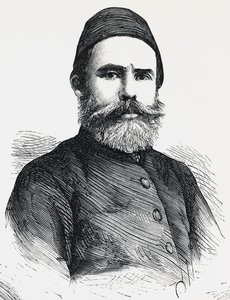 Ritratto di Djevet Pasha, Ministro dell