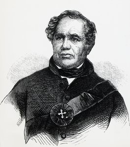 Ritratto di Eleazar Williams (1788-1858), pastore anglicano, che affermava fraudolentemente di essere il Delfino di Francia, incisione da Unbekannt Unbekannt