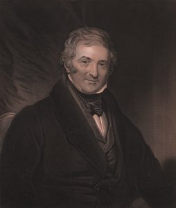 Ritratto del drammaturgo inglese Thomas Morton (1764-1838), incisione di W Hunt da un dipinto di Martin Archer Shee, 23x32 cm, Virtue and Co Publisher, Londra, circa 1860 da Unbekannt Unbekannt