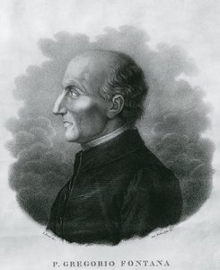 Ritratto di Gregorio Fontana (1735-1803), matematico italiano, incisione da Unbekannt Unbekannt
