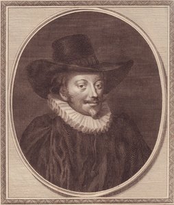 Ritratto di John Williams (1582-1650), Arcivescovo di York, incisione su rame di John Goldar (1729-1795) da Unbekannt Unbekannt