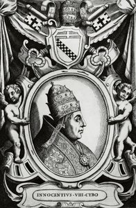 Ritratto di Papa Innocenzo VIII (Giovanni Battista Cybo) da Unbekannt Unbekannt