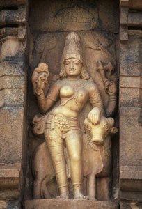 Rilievo che raffigura Parvati, tempio Brihadisvara, Gangaikonda Cholapuram, Tamil Nadu, India da Unbekannt Unbekannt