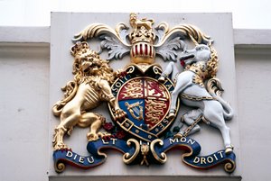 Stemma reale del Regno Unito, Theatre Royal, Drury Lane da Unbekannt Unbekannt