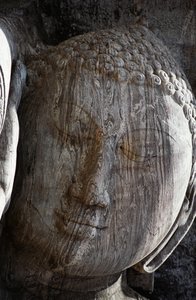 Sri Lanka, Antica Città di Polonnaruwa, Gal Vihara, statua del Buddha reclinato da Unbekannt Unbekannt